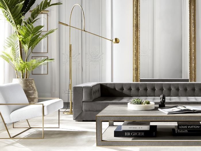 Blog Dezign Lover | Idées Déco maison : Déco en laiton pour une maison résolument tendance